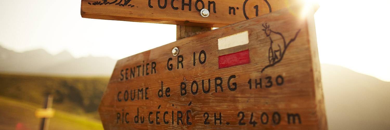 Panneaux de sentiers
